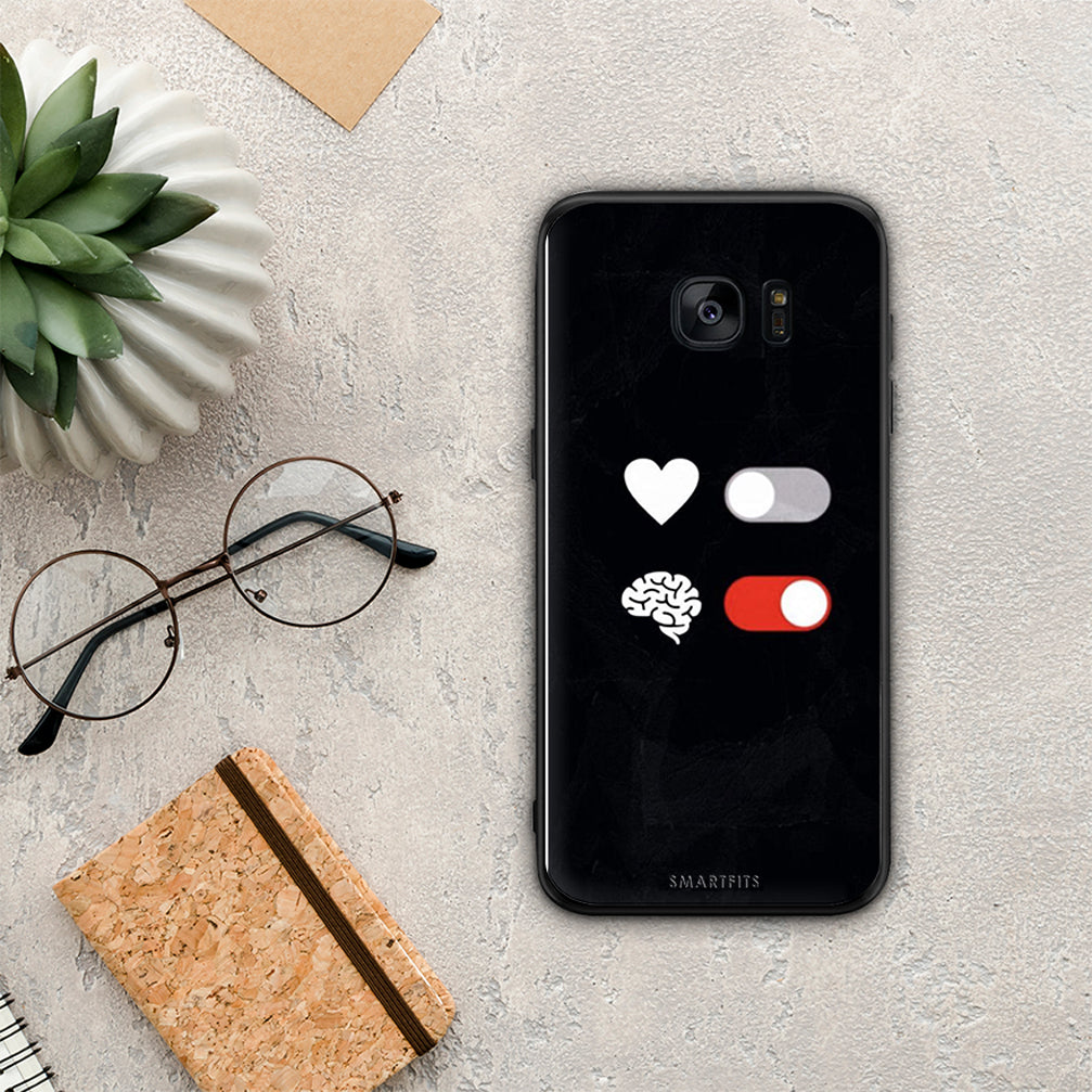 Heart Vs Brain - Samsung Galaxy S7 θήκη