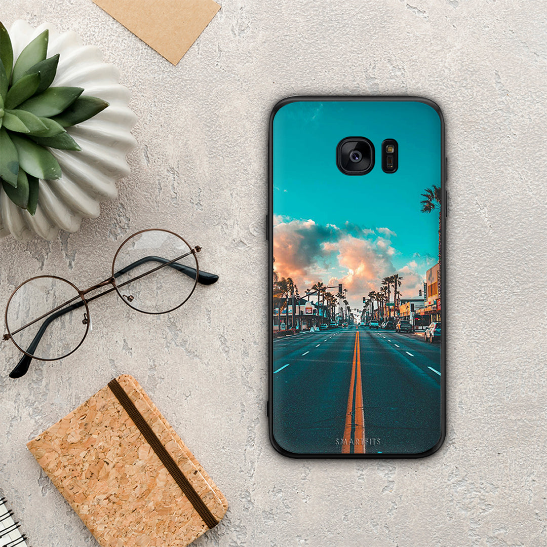 Landscape City - Samsung Galaxy S7 Edge θήκη