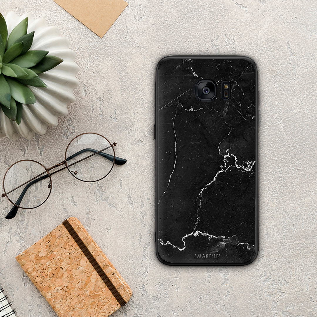 Marble Black - Samsung Galaxy S7 θήκη