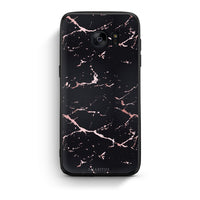 Thumbnail for 4 - samsung galaxy s7 edge Black Rosegold Marble case, cover, bumper
