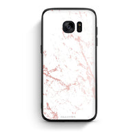 Thumbnail for 116 - samsung galaxy s7 Pink Splash Marble case, cover, bumper