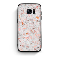 Thumbnail for samsung s7 edge Marble Terrazzo θήκη από τη Smartfits με σχέδιο στο πίσω μέρος και μαύρο περίβλημα | Smartphone case with colorful back and black bezels by Smartfits