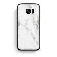 Thumbnail for 2 - samsung galaxy s7 edge White marble case, cover, bumper