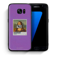Thumbnail for Θήκη Samsung S7 Edge Monalisa Popart από τη Smartfits με σχέδιο στο πίσω μέρος και μαύρο περίβλημα | Samsung S7 Edge Monalisa Popart case with colorful back and black bezels