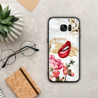 Thumbnail for Red Lips - Samsung Galaxy S7 edge case