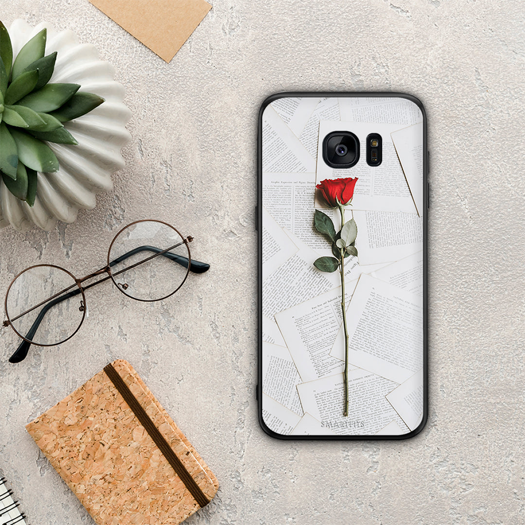Red Rose - Samsung Galaxy S7 edge case