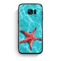 Thumbnail for samsung s7 edge Red Starfish Θήκη από τη Smartfits με σχέδιο στο πίσω μέρος και μαύρο περίβλημα | Smartphone case with colorful back and black bezels by Smartfits