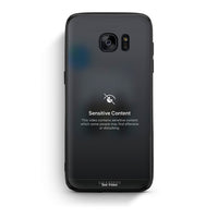 Thumbnail for samsung s7 edge Sensitive Content θήκη από τη Smartfits με σχέδιο στο πίσω μέρος και μαύρο περίβλημα | Smartphone case with colorful back and black bezels by Smartfits