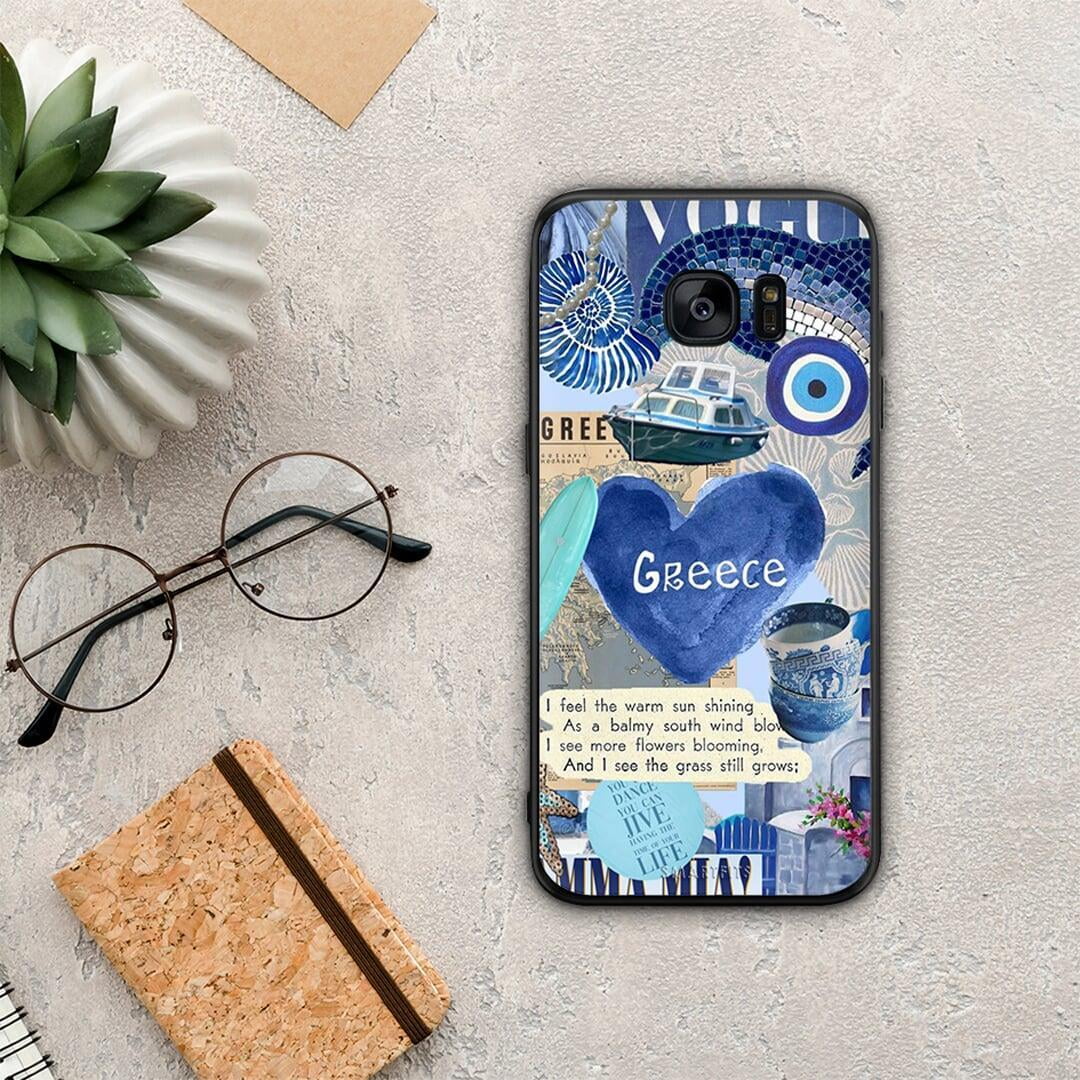 Summer in Greece - Samsung Galaxy S7 edge case