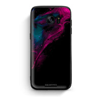 Thumbnail for 4 - samsung s7 edge Pink Black Watercolor case, cover, bumper