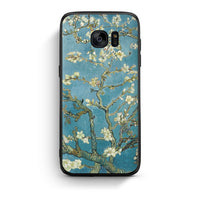 Thumbnail for samsung s7 edge White Blossoms θήκη από τη Smartfits με σχέδιο στο πίσω μέρος και μαύρο περίβλημα | Smartphone case with colorful back and black bezels by Smartfits
