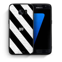 Thumbnail for Θήκη Samsung S7 Get Off από τη Smartfits με σχέδιο στο πίσω μέρος και μαύρο περίβλημα | Samsung S7 Get Off case with colorful back and black bezels