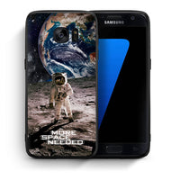 Thumbnail for Θήκη Samsung S7 More Space από τη Smartfits με σχέδιο στο πίσω μέρος και μαύρο περίβλημα | Samsung S7 More Space case with colorful back and black bezels