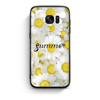Thumbnail for samsung s7 Summer Daisies Θήκη από τη Smartfits με σχέδιο στο πίσω μέρος και μαύρο περίβλημα | Smartphone case with colorful back and black bezels by Smartfits