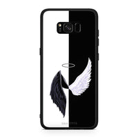 Thumbnail for Samsung S8+ Angels Demons θήκη από τη Smartfits με σχέδιο στο πίσω μέρος και μαύρο περίβλημα | Smartphone case with colorful back and black bezels by Smartfits