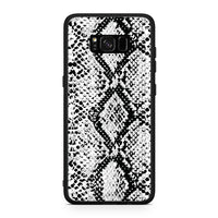 Thumbnail for 24 - Samsung S8 White Snake Animal case, cover, bumper