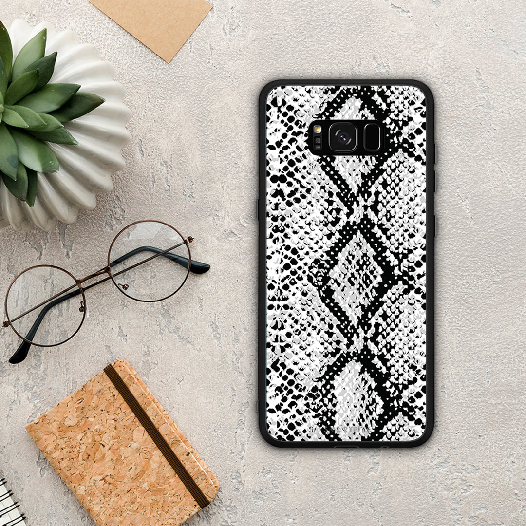 Animal White Snake - Samsung Galaxy S8 θήκη