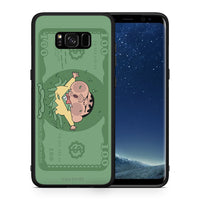 Thumbnail for Θήκη Αγίου Βαλεντίνου Samsung S8 Big Money από τη Smartfits με σχέδιο στο πίσω μέρος και μαύρο περίβλημα | Samsung S8 Big Money case with colorful back and black bezels