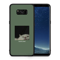 Thumbnail for Θήκη Samsung S8+ Bitch Surprise από τη Smartfits με σχέδιο στο πίσω μέρος και μαύρο περίβλημα | Samsung S8+ Bitch Surprise case with colorful back and black bezels