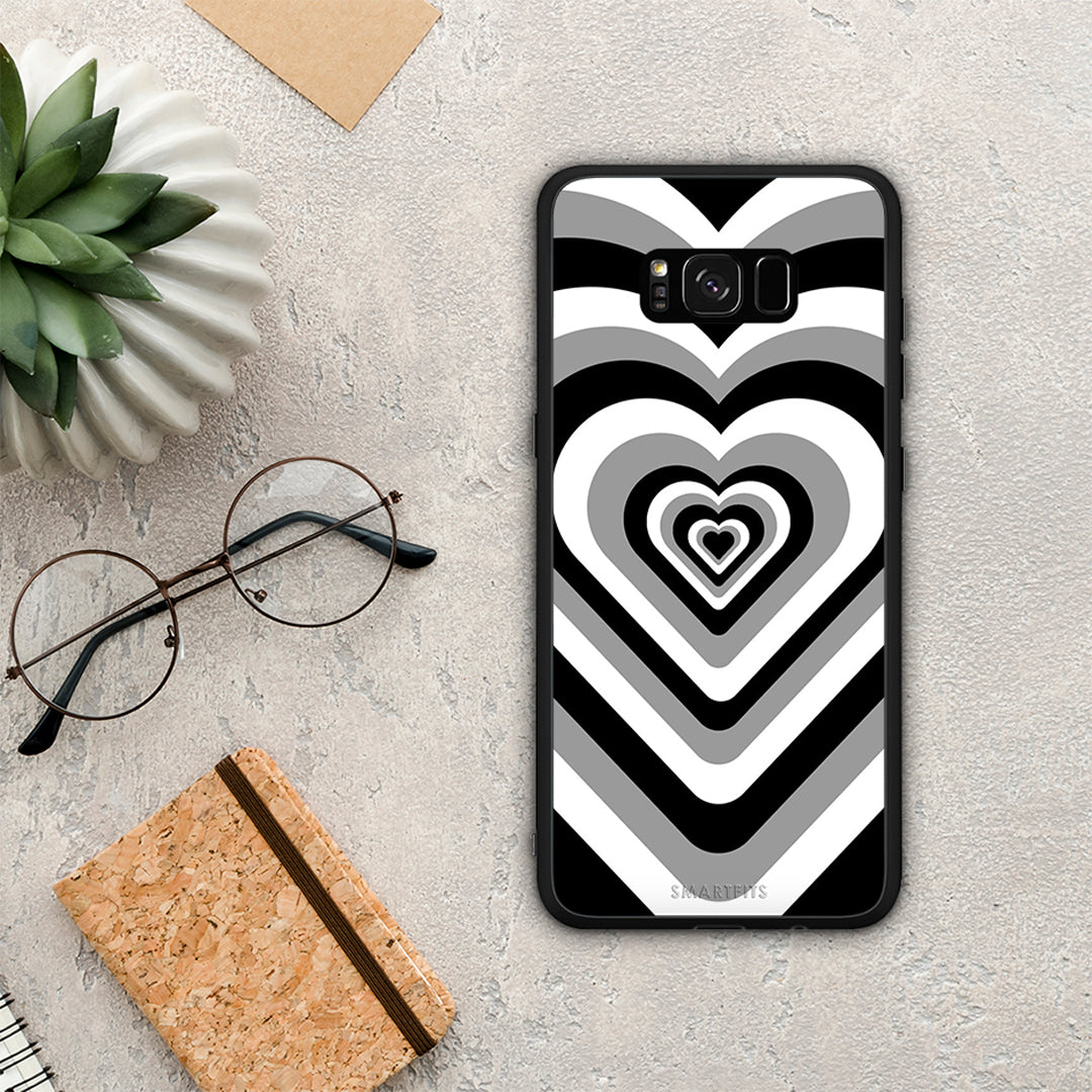 Black Hearts - Samsung Galaxy S8 case