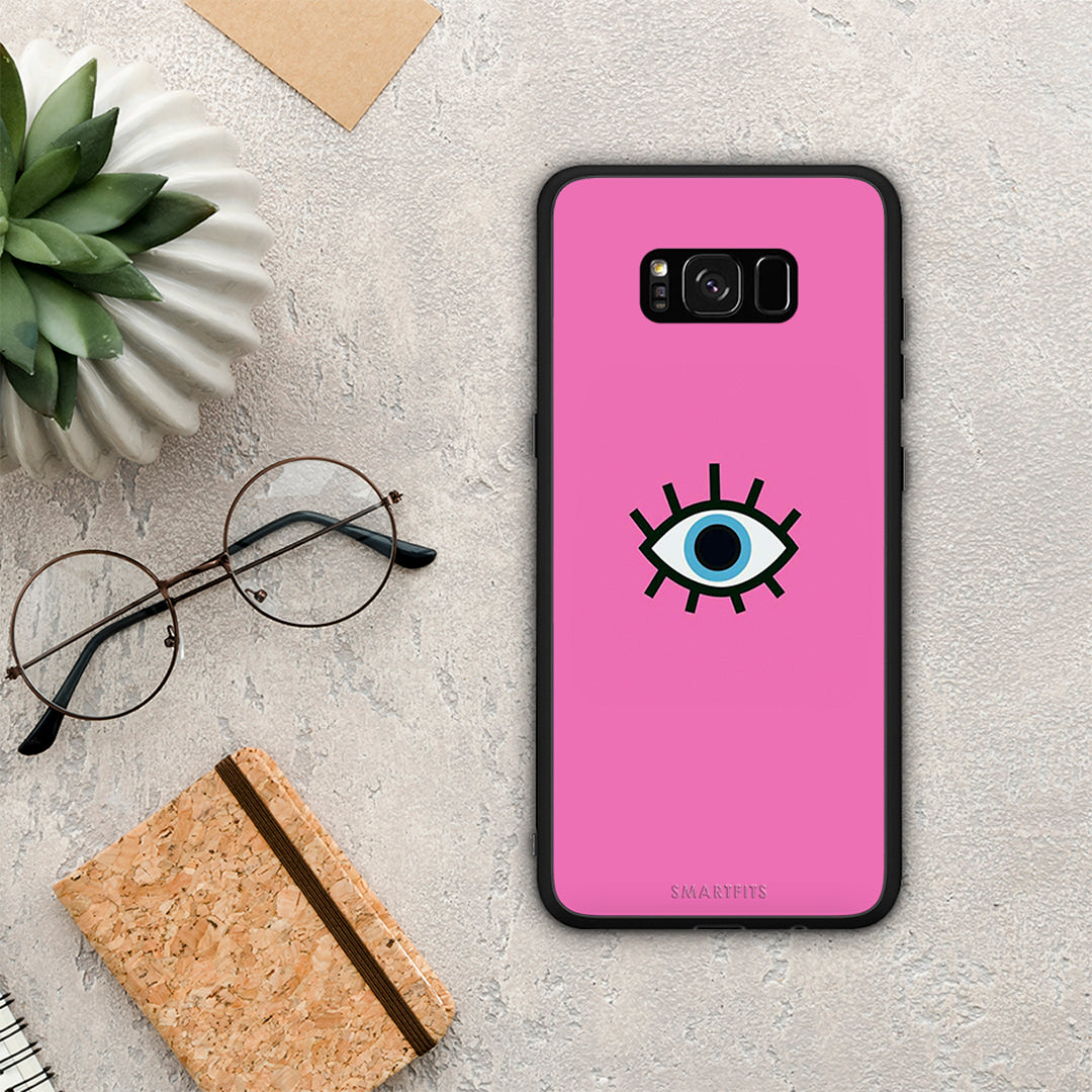 Blue Eye Pink - Samsung Galaxy S8 case