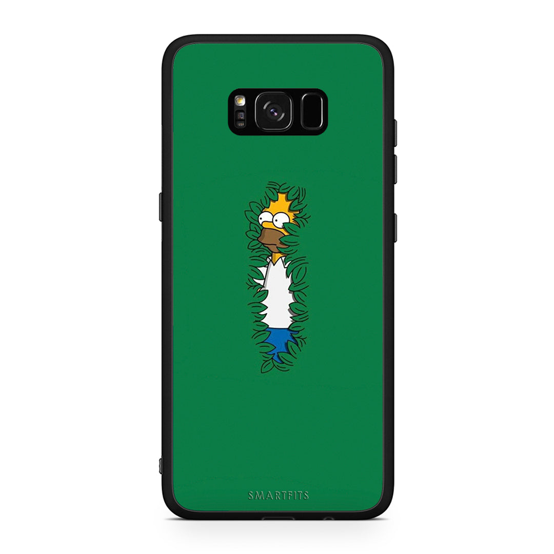 Samsung S8 Bush Man Θήκη Αγίου Βαλεντίνου από τη Smartfits με σχέδιο στο πίσω μέρος και μαύρο περίβλημα | Smartphone case with colorful back and black bezels by Smartfits