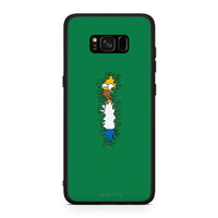 Thumbnail for Samsung S8 Bush Man Θήκη Αγίου Βαλεντίνου από τη Smartfits με σχέδιο στο πίσω μέρος και μαύρο περίβλημα | Smartphone case with colorful back and black bezels by Smartfits