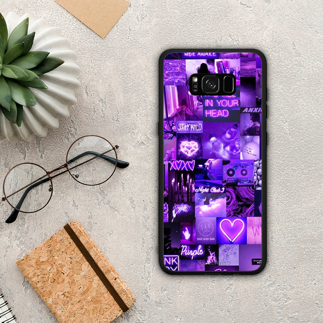 Collage Stay Wild - Samsung Galaxy S8 case