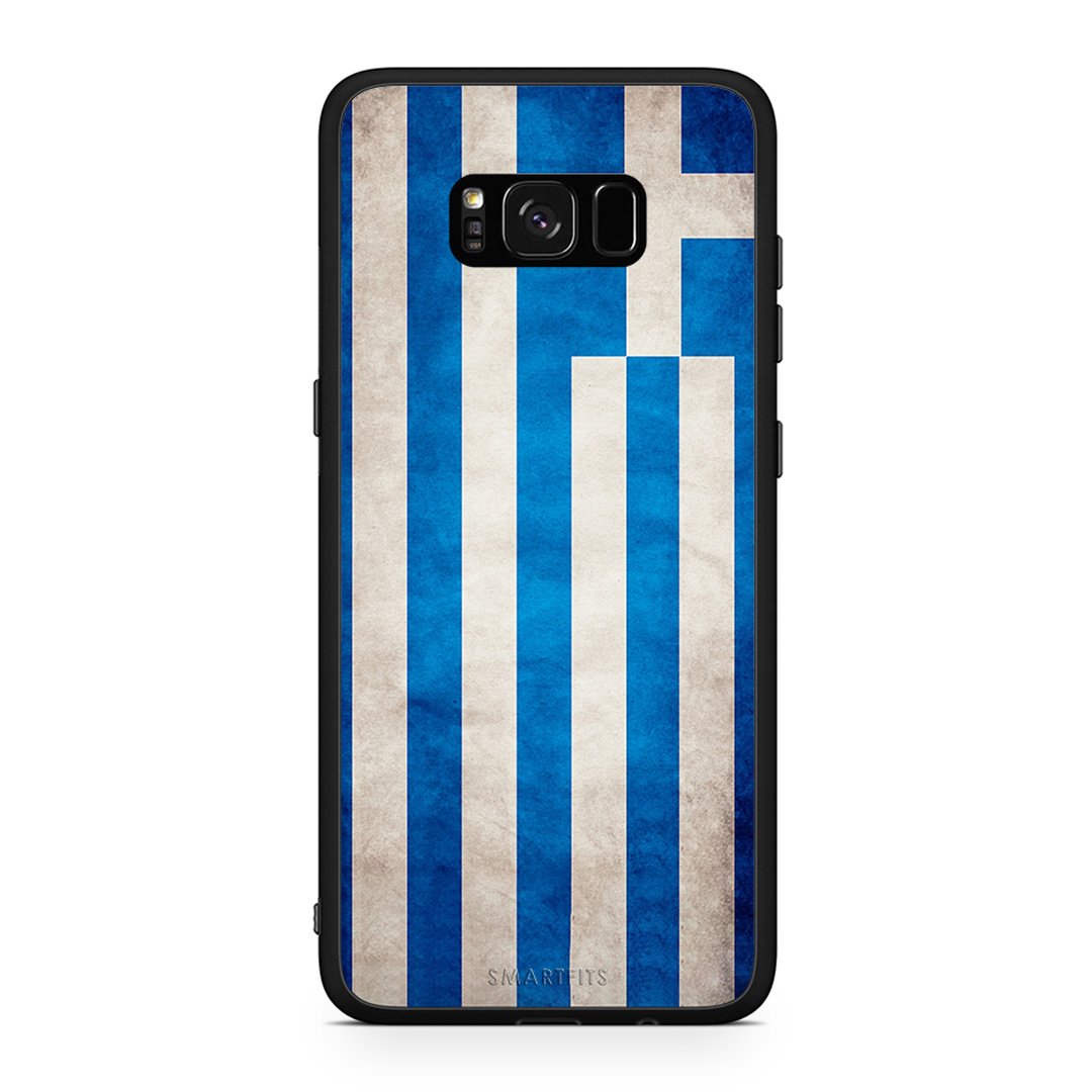 4 - Samsung S8+ Greeek Flag case, cover, bumper