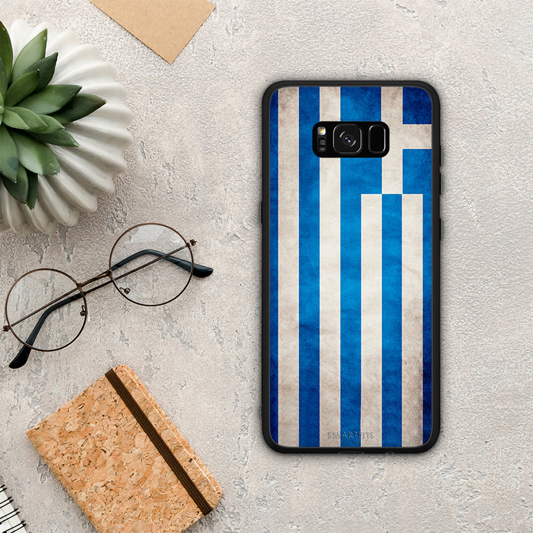 Flag Greek - Samsung Galaxy S8+ case