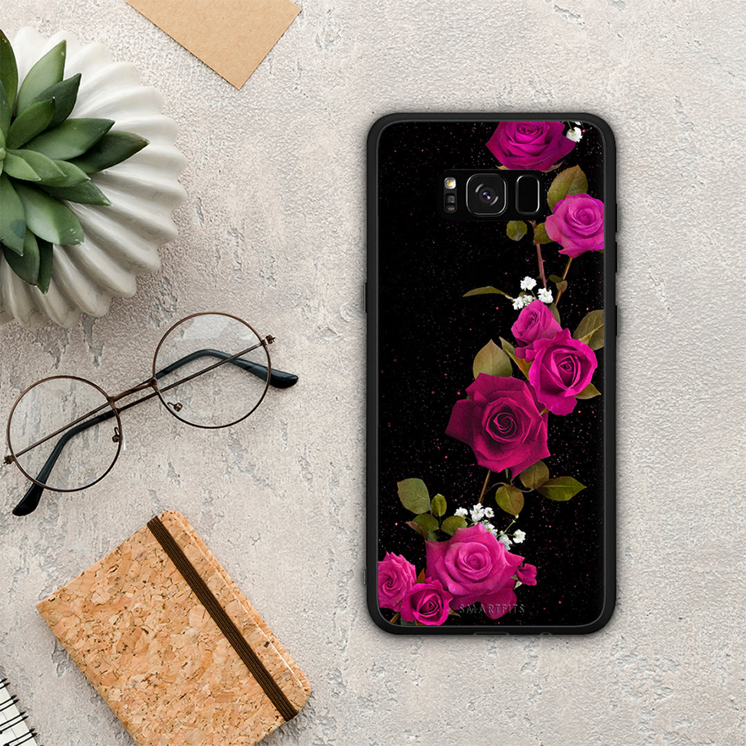 Flower Red Roses - Samsung Galaxy S8+ case