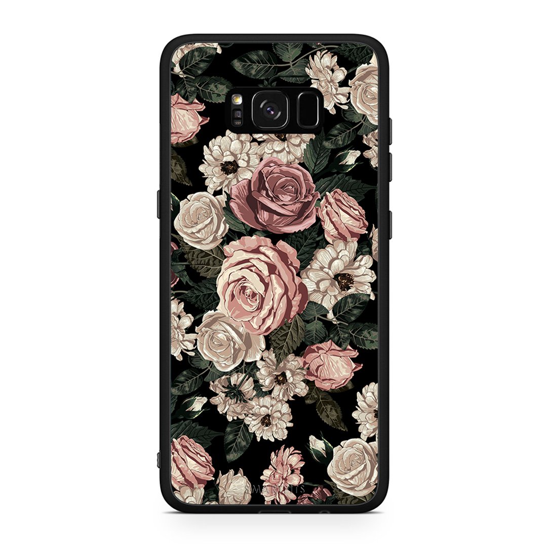 4 - Samsung S8 Wild Roses Flower case, cover, bumper