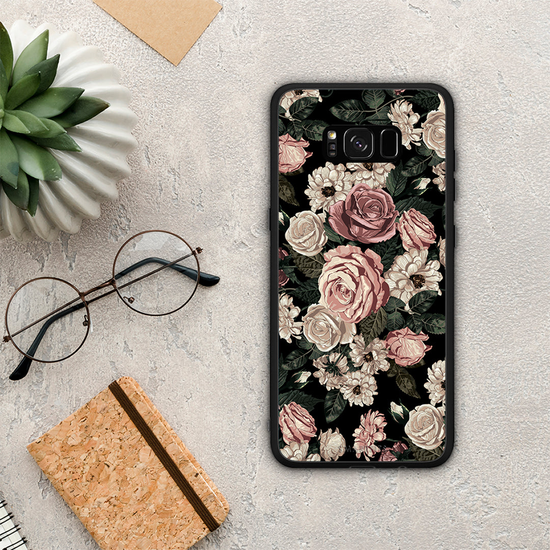 Flower Wild Roses - Samsung Galaxy S8+ case