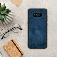 Thumbnail for Geometric Blue Abstract - Samsung Galaxy S8