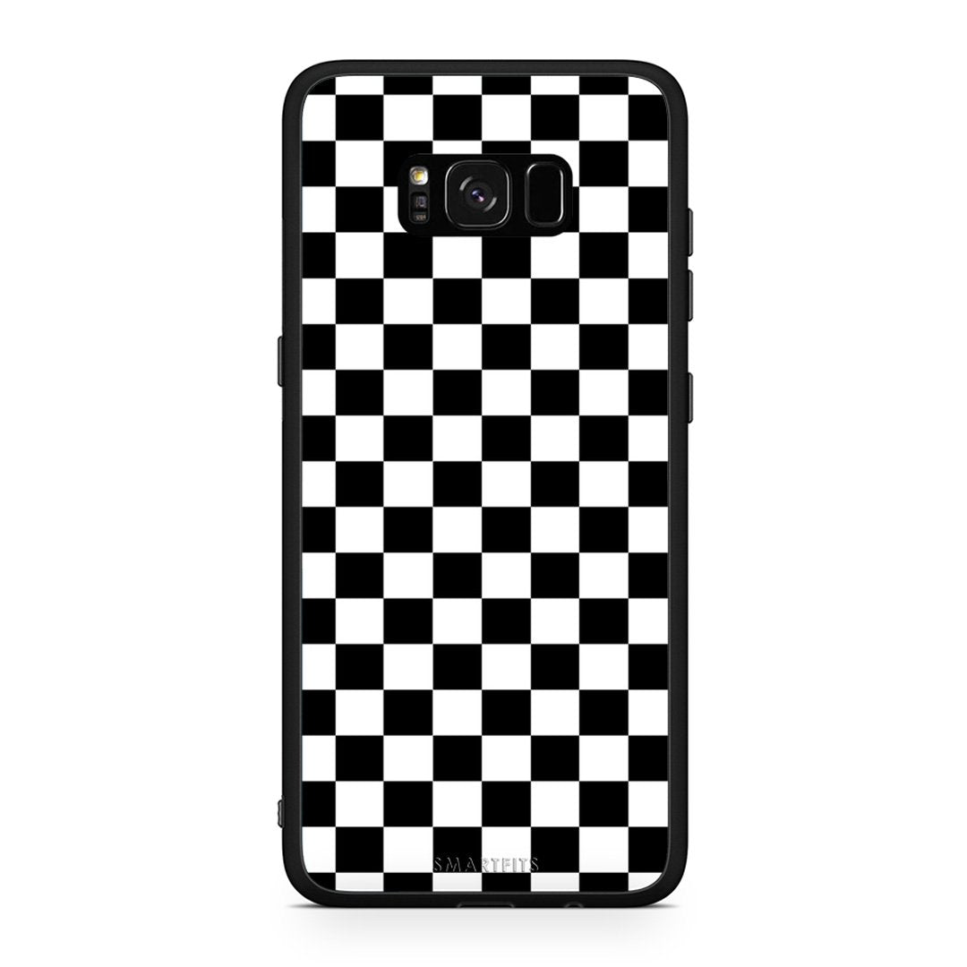 4 - Samsung S8+ Squares Geometric case, cover, bumper
