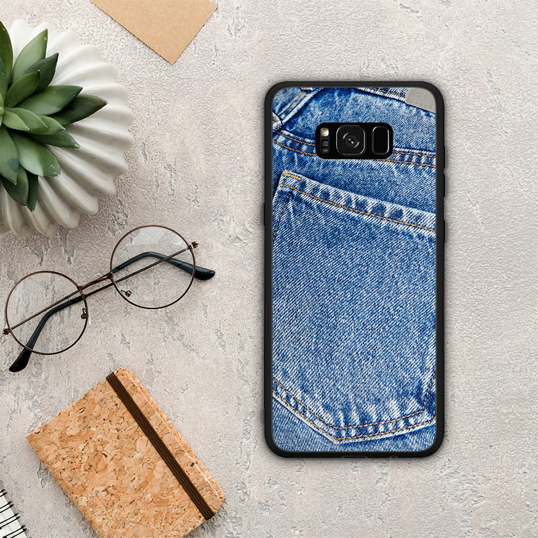 Jeans Pocket - Samsung Galaxy S8+ θήκη