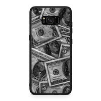 Thumbnail for Samsung S8 Money Dollars θήκη από τη Smartfits με σχέδιο στο πίσω μέρος και μαύρο περίβλημα | Smartphone case with colorful back and black bezels by Smartfits