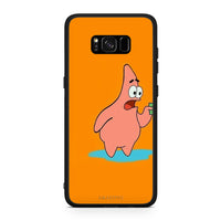 Thumbnail for Samsung S8+ No Money 1 Θήκη Αγίου Βαλεντίνου από τη Smartfits με σχέδιο στο πίσω μέρος και μαύρο περίβλημα | Smartphone case with colorful back and black bezels by Smartfits