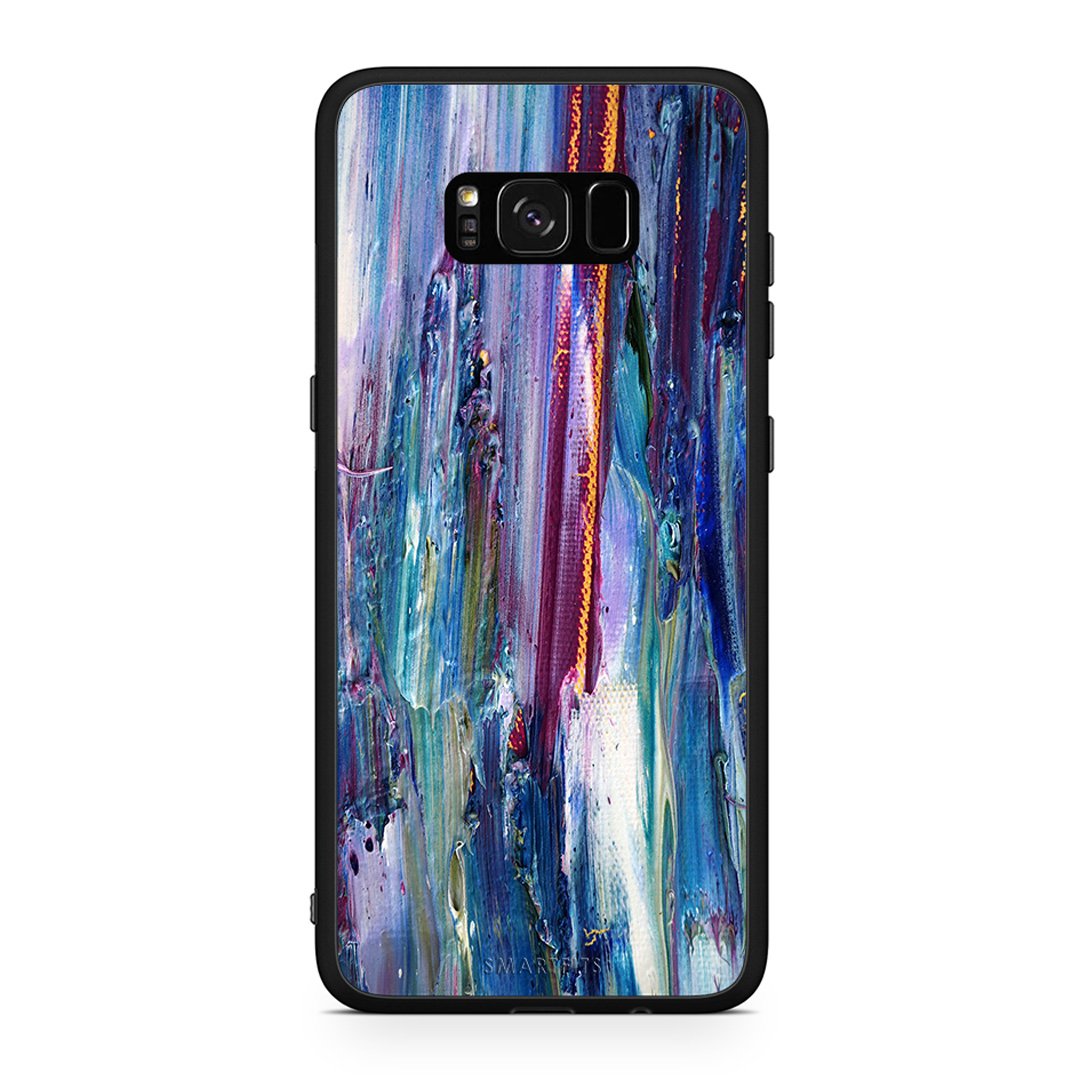 99 - Samsung S8 Paint Winter case, cover, bumper