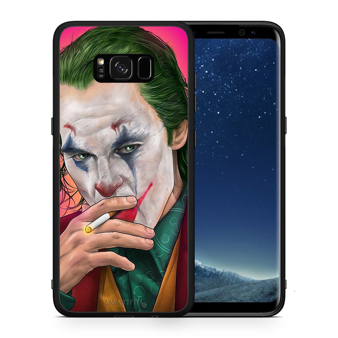 Θήκη Samsung S8+ JokesOnU PopArt από τη Smartfits με σχέδιο στο πίσω μέρος και μαύρο περίβλημα | Samsung S8+ JokesOnU PopArt case with colorful back and black bezels