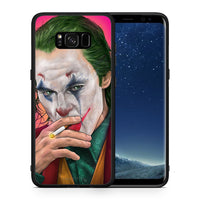 Thumbnail for Θήκη Samsung S8+ JokesOnU PopArt από τη Smartfits με σχέδιο στο πίσω μέρος και μαύρο περίβλημα | Samsung S8+ JokesOnU PopArt case with colorful back and black bezels