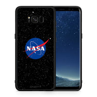 Thumbnail for Θήκη Samsung S8 NASA PopArt από τη Smartfits με σχέδιο στο πίσω μέρος και μαύρο περίβλημα | Samsung S8 NASA PopArt case with colorful back and black bezels