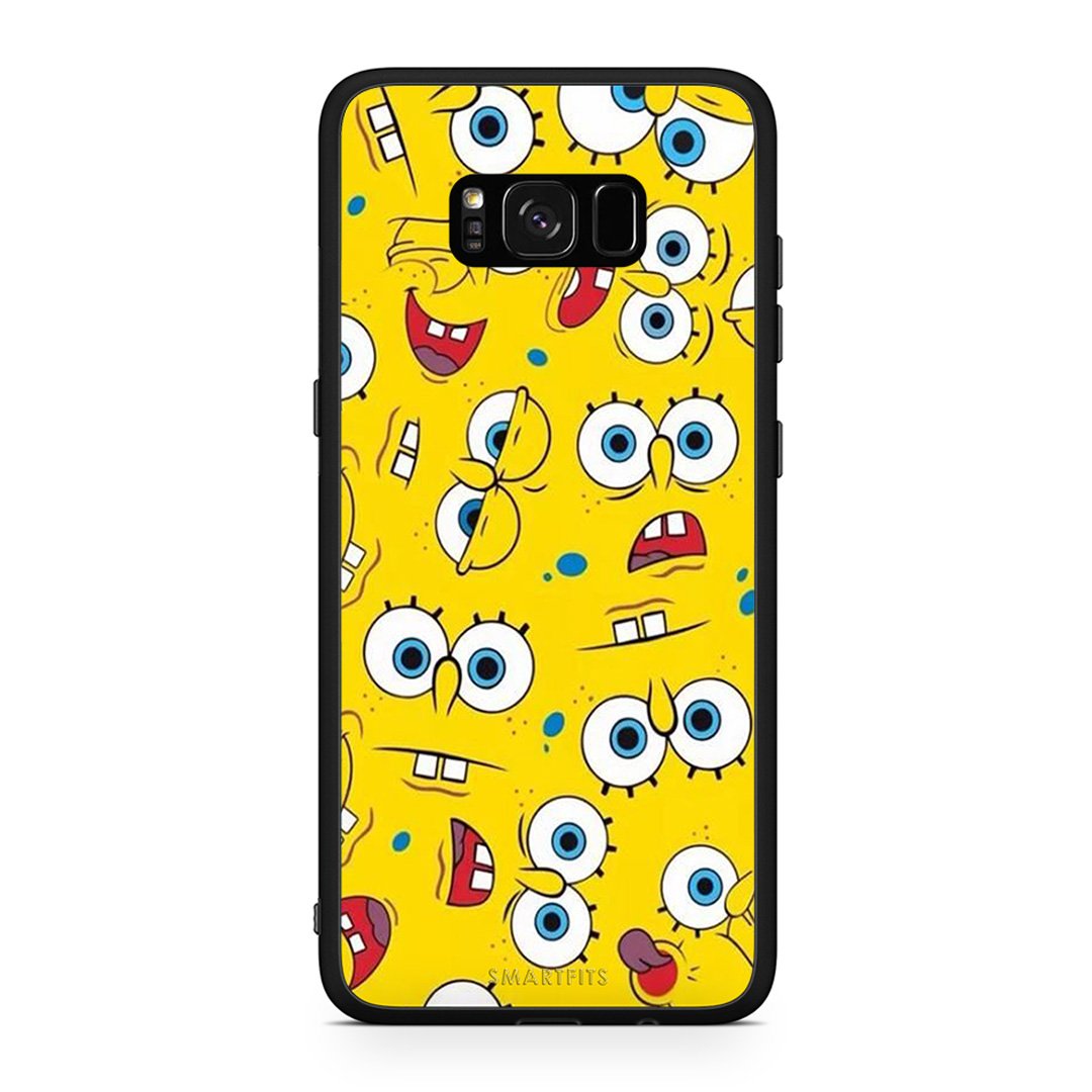 4 - Samsung S8+ Sponge PopArt case, cover, bumper