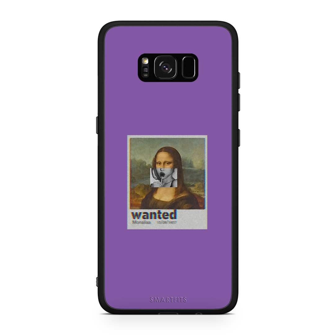 4 - Samsung S8 Monalisa Popart case, cover, bumper
