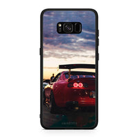 Thumbnail for Samsung S8 Racing Supra θήκη από τη Smartfits με σχέδιο στο πίσω μέρος και μαύρο περίβλημα | Smartphone case with colorful back and black bezels by Smartfits