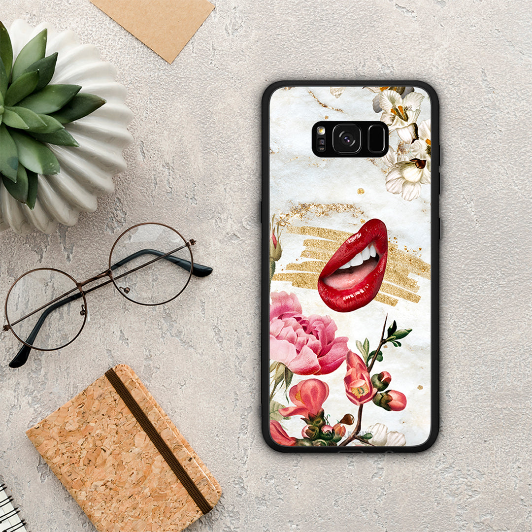 Red Lips - Samsung Galaxy S8 case