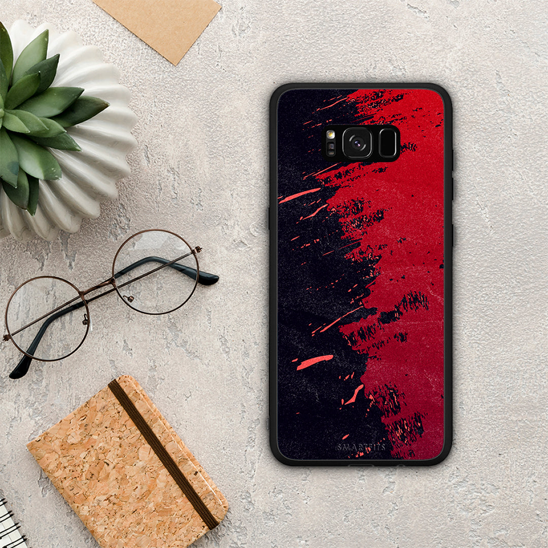 Red Paint - Samsung Galaxy S8+ case
