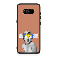 Thumbnail for Samsung S8 Sim Merilyn θήκη από τη Smartfits με σχέδιο στο πίσω μέρος και μαύρο περίβλημα | Smartphone case with colorful back and black bezels by Smartfits