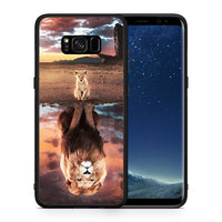 Thumbnail for Θήκη Αγίου Βαλεντίνου Samsung S8 Sunset Dreams από τη Smartfits με σχέδιο στο πίσω μέρος και μαύρο περίβλημα | Samsung S8 Sunset Dreams case with colorful back and black bezels