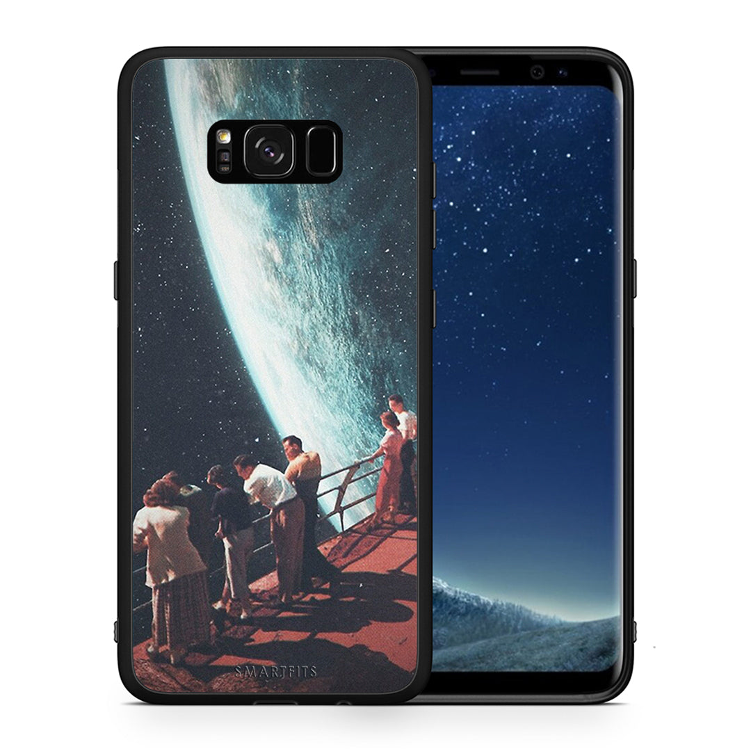 Θήκη Samsung S8 Surreal View από τη Smartfits με σχέδιο στο πίσω μέρος και μαύρο περίβλημα | Samsung S8 Surreal View case with colorful back and black bezels
